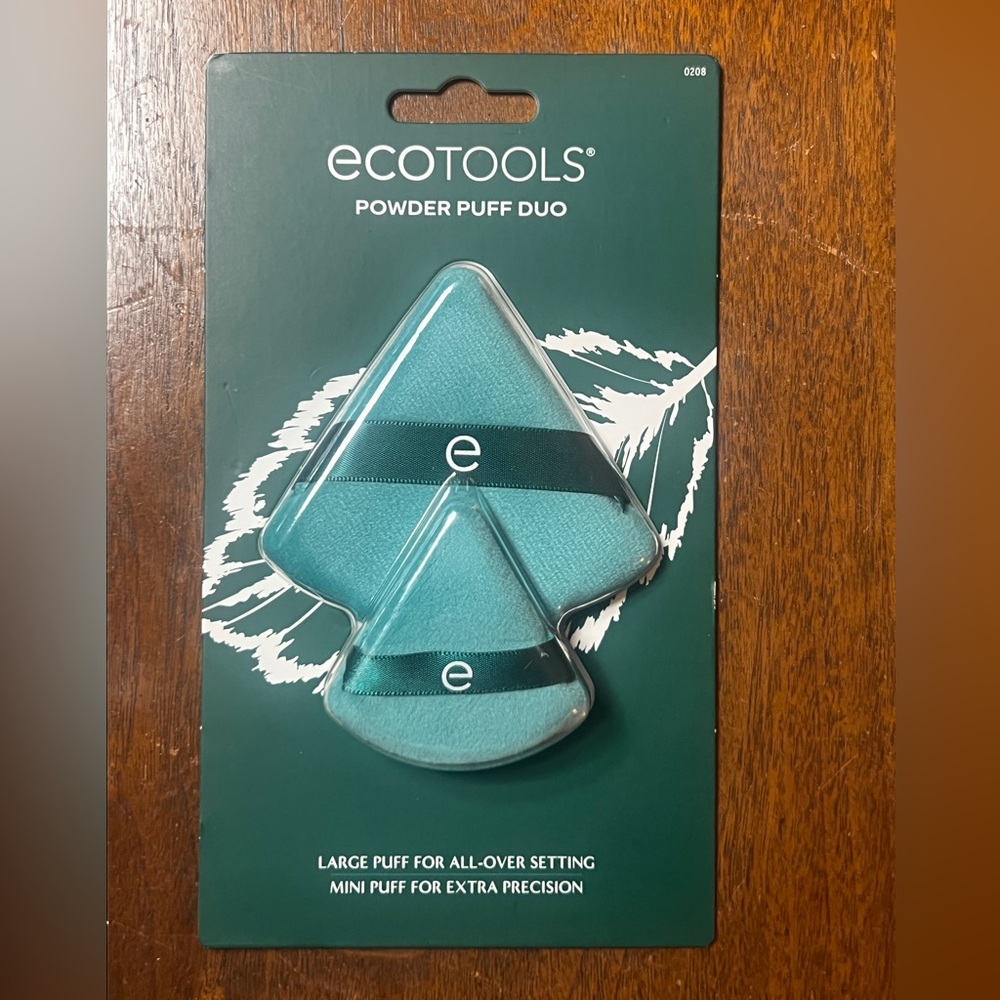 🤩 $5 SALE! 🤩 🎉 HOST PICK 🎉 NWT EcoTools Powder Puff Duo - Picture 8 of 9